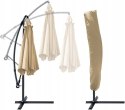 Parasol z wysięgnikiem Vounot beżowy 300 x 250cm