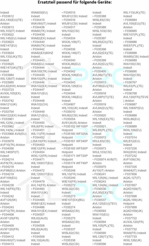 Rezystor grzewczy do pralki, suszarki 1700W 230V DL-pro