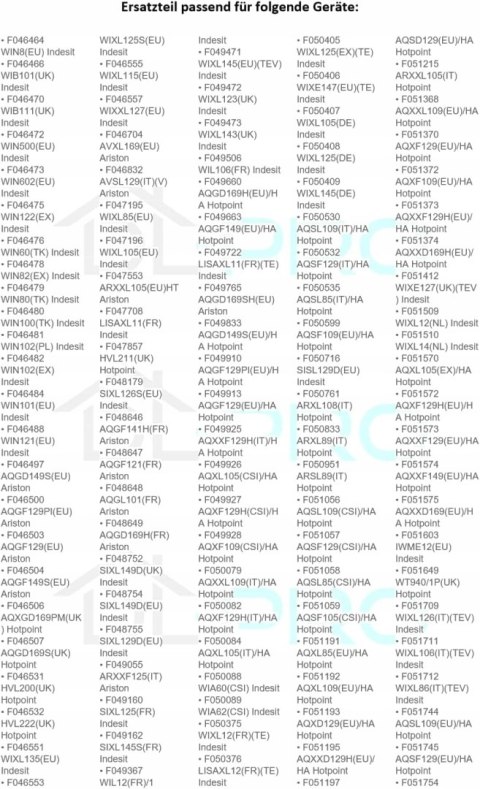 Rezystor grzewczy do pralki, suszarki 1700W 230V DL-pro