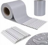 TLSUNNY Taśma maskująca z PCW do ogrodzenia szary