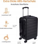 WALIZKA TWARDA KABINOWA AMAZON BASICS 36 L 55 CM