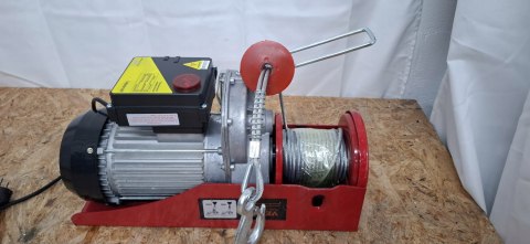 Wciągarka elektryczna 500kg do 1000kg 12m Wciągarka linowa 1600W VEVOR