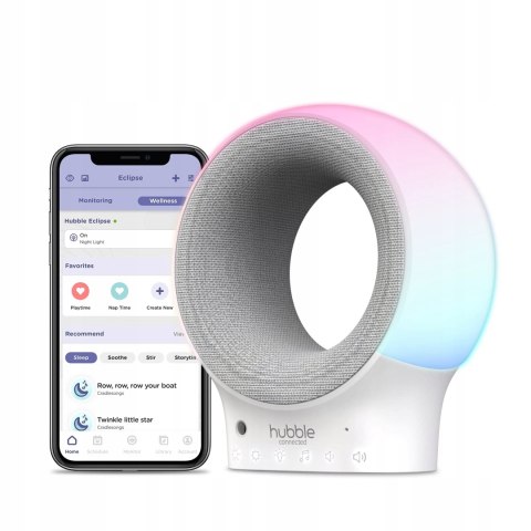 Elektroniczna Niania Monitor Audio Hubble Eclipse biały
