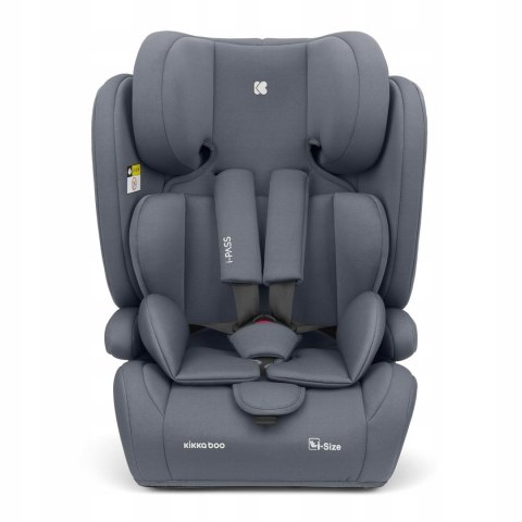 Fotelik samochodowy Kikkaboo i-Pass 76-150 cm szary