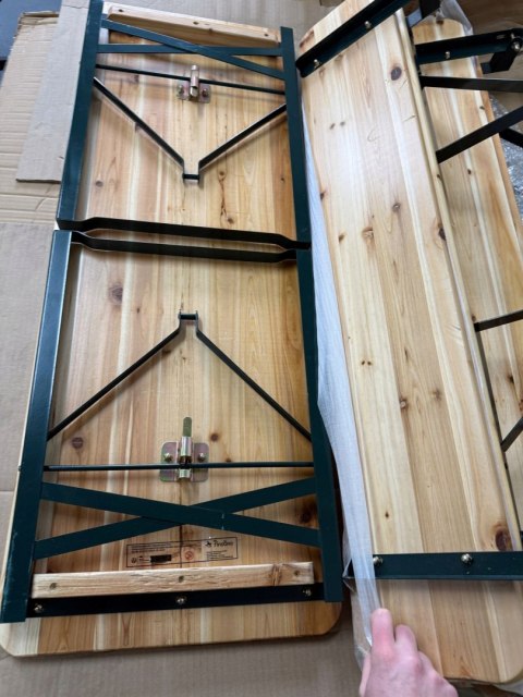 Pinolino Stolik z Ławką dla Dziecka drewno 109 x 40 x 53 cm