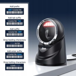 Przewodowy czytnik kodów Tera Pro 2D QR
