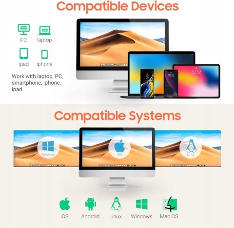 Ring Skaner Czytnik Kodów 1D/2D Tera Pro Series Mini CMOS