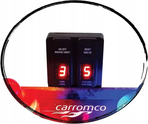 Stół do hokeja powietrznego Carromco FIRE vs. Ice/Aurora Cymbergaj