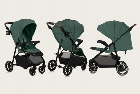 Wózek Spacerowy Lekki Składany do 22 kg Lionelo LO-EMMA ONE GREEN FOREST
