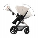 Wózek dziecięcy wielofunkcyjny 4w1 MOOV 2 z fotelikiem MINK PRO szary