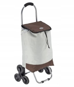 Wózek na zakupy Garden Friend beżowo-brązowy