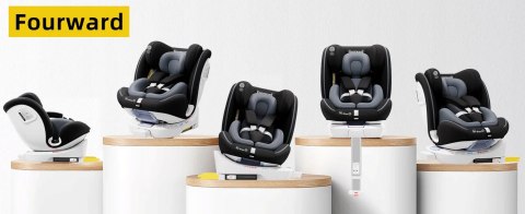 AP03 Fotelik Samochodowy dla niemowląt 360° ISOFIX