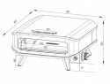 Gazowy Piec do pizzy Cozze 8,0 kW