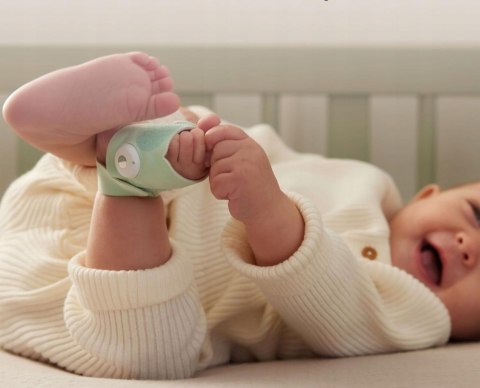 Owlet Dream Sock inteligentny monitor dla niemowląt niebieski