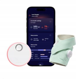 Owlet Dream Sock inteligentny monitor dla niemowląt zielony
