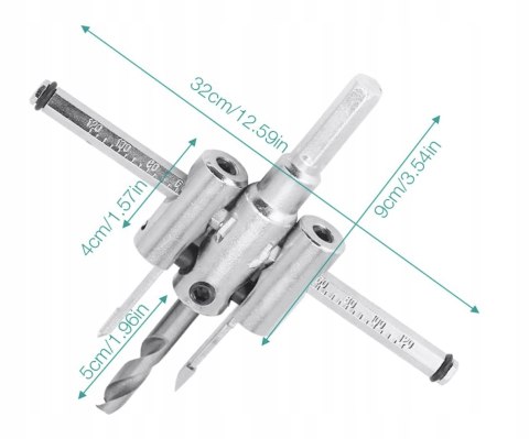 Przecinarka Tarczowa Mineup Regulowana Otwornica