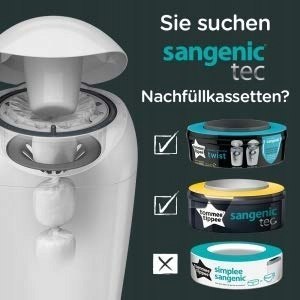 TOMMEE TIPPEE Twist 3szt WKŁADY na pieluchy TEC