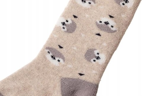 2 szt. Rajstopy dziecięce Beżowe 62-68 Jacob's