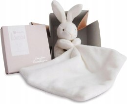 Doudou and Company - Doudou Lapin chusterze - White - Flower Box - 303
