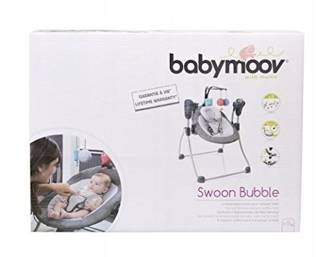 Huśtawka Leżaczek BABYMOOV Swoon Bubble Zink