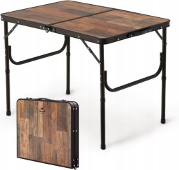 NATUREHIKE STÓŁ KEMPINGOWY 90X60X37 CM MDF DREWNO