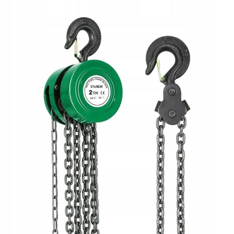 Ręczna wciągarka wyciągnik Universel Dewinner 1T, czerwony