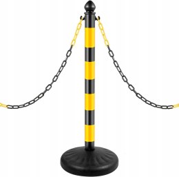 VEVOR Barierka Słupek plastikowy 4-częściowy
