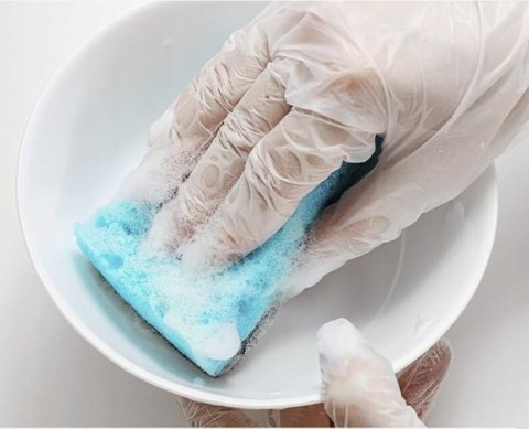 Rękawiczki Jednorazowe winylowe ARNOMED L