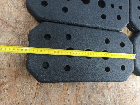 Zestaw 8x Obciążenie bitumiczne Obciążnik sztabka do atlasu 4,36 kg