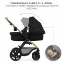 Wózek dziecięcy wielofunkcyjny 3w1 MOOV 2 z fotelikiem MINK PRO czarny