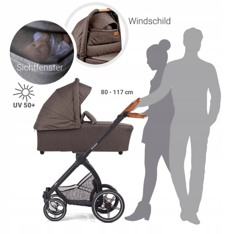 Gesslein Wózek dziecięcy 3 w 1 FX4 STYLE z hamulcem ręcznym