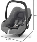 Maxi-Cosi fotelik CabrioFix i-Size 0-12kg Szary