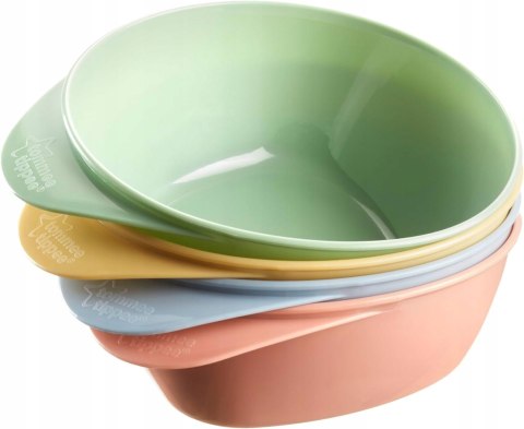 4x Miseczka Tommee Tippee wielokolorowa Easi Scoop