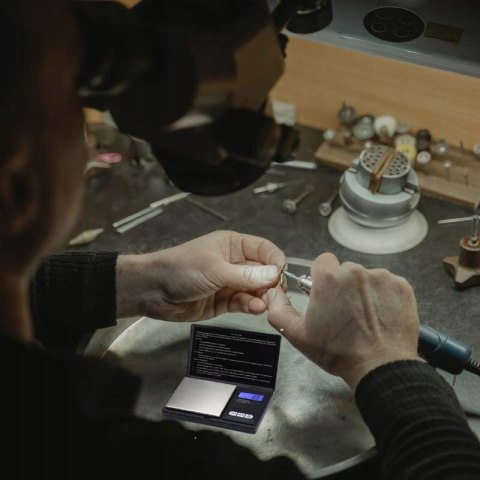 Retoo Cyfrowa Waga Kieszonkowa Jubilerska 200 g