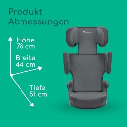Bebeconfort Road Fix i-Size fotelik 15-36 kg, 100-150 cm Graphite