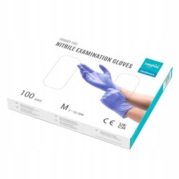 EUROPAPA Rękawiczki jednorazowe z nitrylu 100 sztuk M