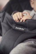 Leżaczek BabyBjorn Balance Soft czarny/ciemnoszary, bawełna