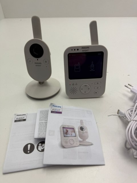 Philips Avent Niania elektroniczna video kołysanki lampka SCD891/26