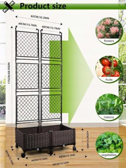 Doniczka Kwietnik Kalolary 40 cm x 80 x 42 cm