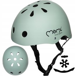 MoMi MIMI Kask Ochronny 48-55cm zielony