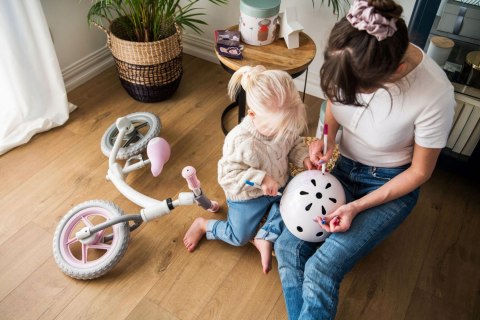MoMi MIMI Kask Ochronny 48-55cm zielony