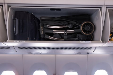 Wózek spacerowy do samolotu lekki + Torba Akcesoria JULIE ONE LIONELO 22kg