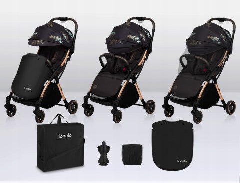 Wózek spacerowy do samolotu lekki + Torba Akcesoria JULIE ONE LIONELO 22kg