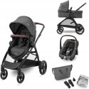 Wózek 3w1 Maxi Cosi ZELIA S TRIO Dark grey