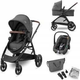 Wózek 3w1 Maxi Cosi ZELIA S TRIO Dark grey