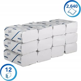 Scott 6636 Ręczniki Papierowy 12 opakowań Szary 2640 sztuk
