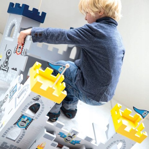 Roba Drewniany Zestaw Zamek Rycerski