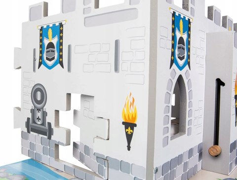 Roba Drewniany Zestaw Zamek Rycerski