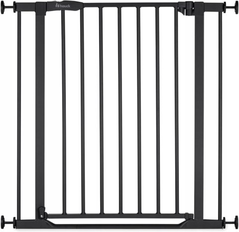 Barierka Rozporowa na drzwi hauck Clear Step 2 czarna 75-80 cm