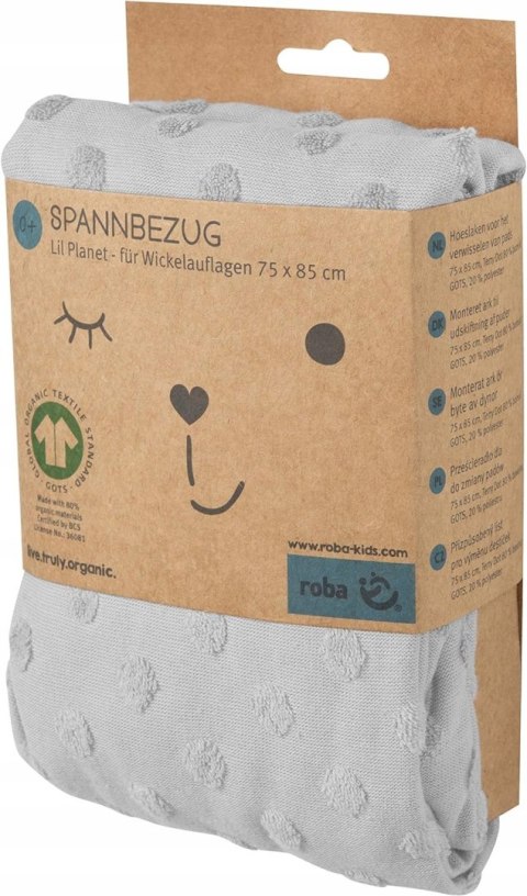 Pokrowiec na przewijak Roba szary 75 x 85 cm